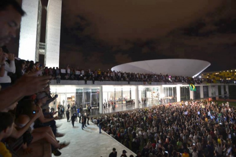 More than 240, 000 Gather for Protests in Brazil