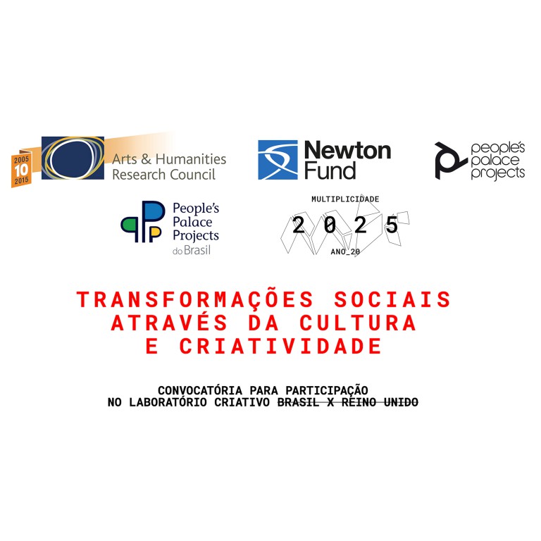 Convocatória para participação no Laboratório Criativo Brasil X Reino Unido