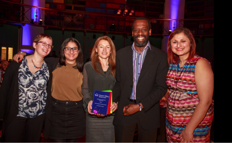 PPP wins two awards at QMUL’s Engagement and Enterprise Awards 2017