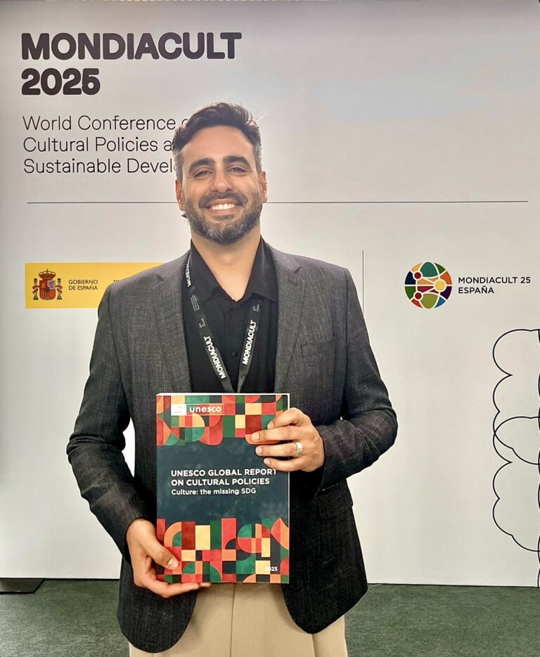 UNESCO’s First Global Report on Cultural Policies launched at MONDIACULT 2025 with a chapter by Thiago Jesus (PPP/Queen Mary University)